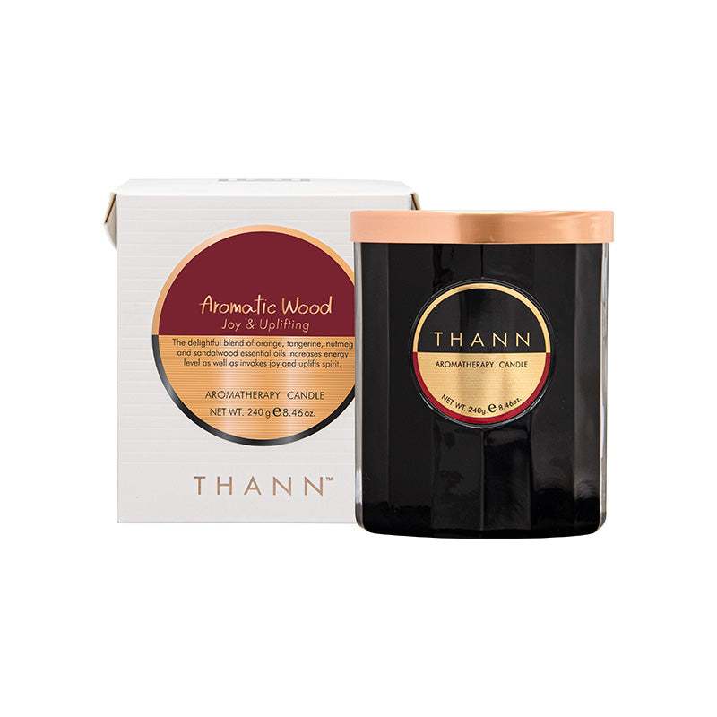 Aromatic Wood Aromatherapy Candle 240g - THANN Singapore