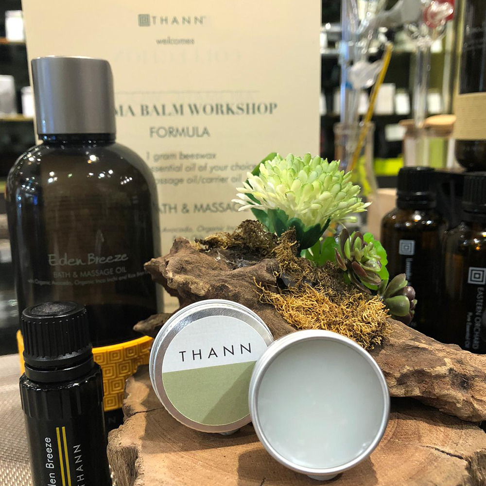 Aroma Balm DIY Workshop - THANN Singapore