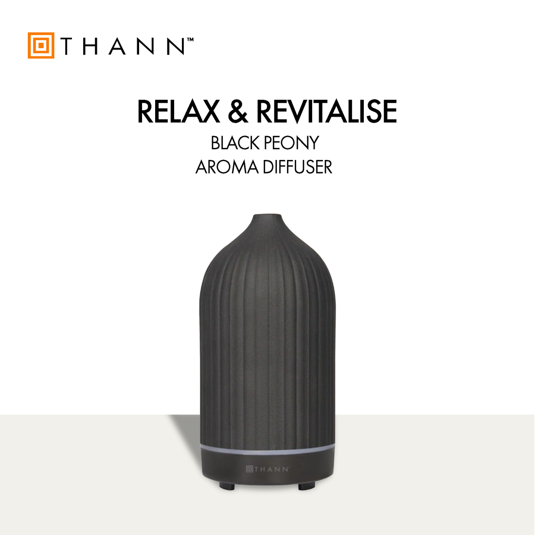 Black Peony Aroma Diffuser - THANN Singapore