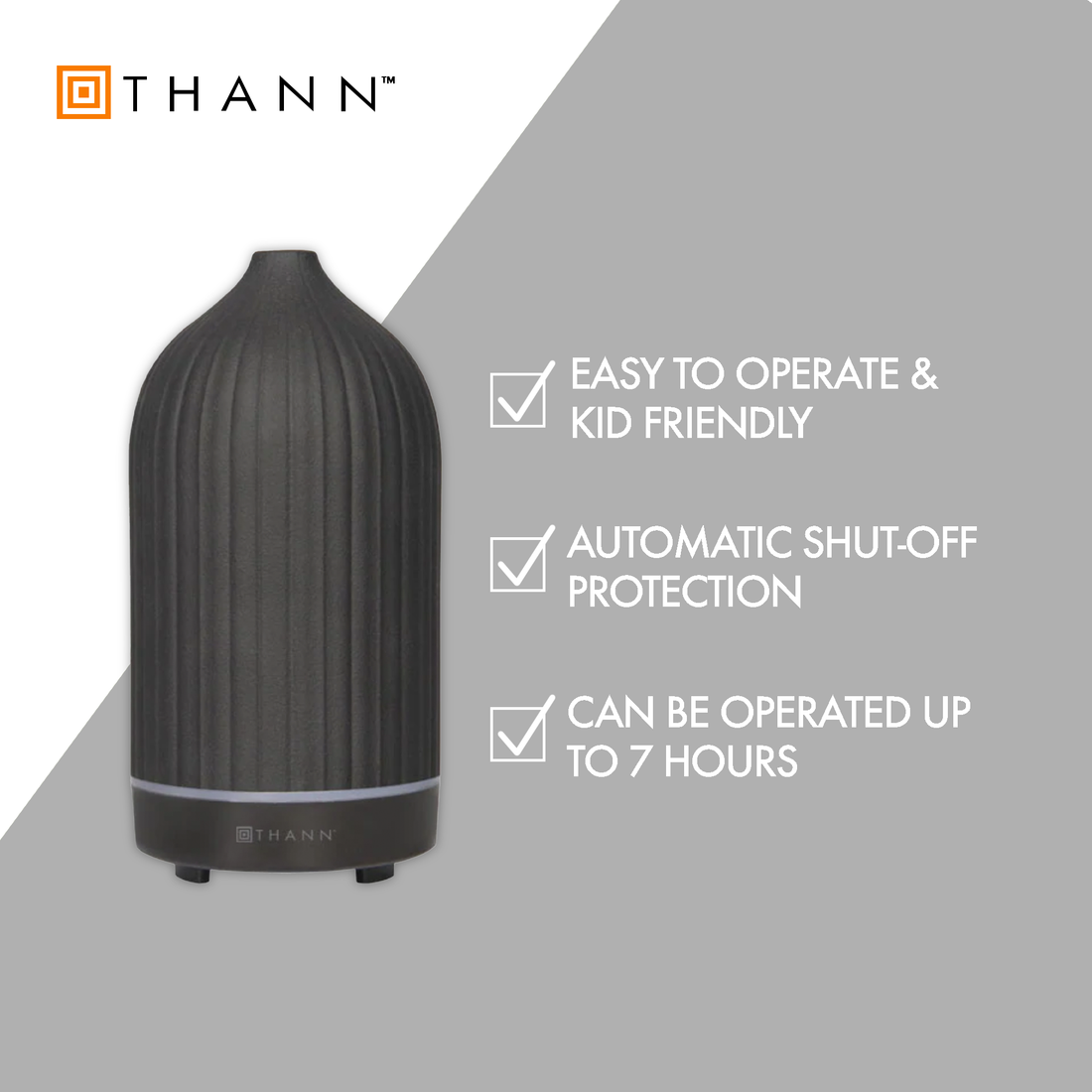 Black Peony Aroma Diffuser - THANN Singapore