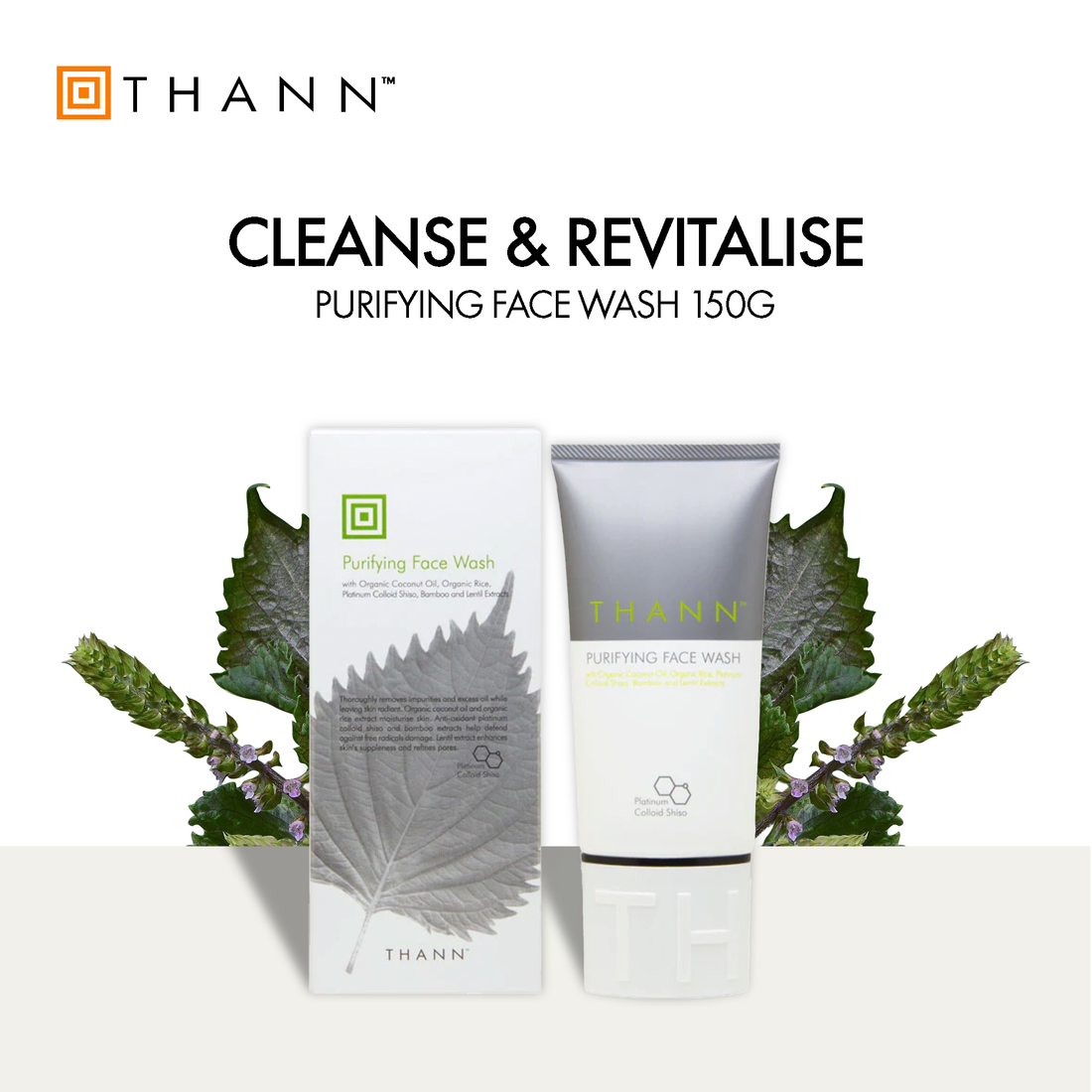 Purifying Face Wash 150g - THANN Singapore