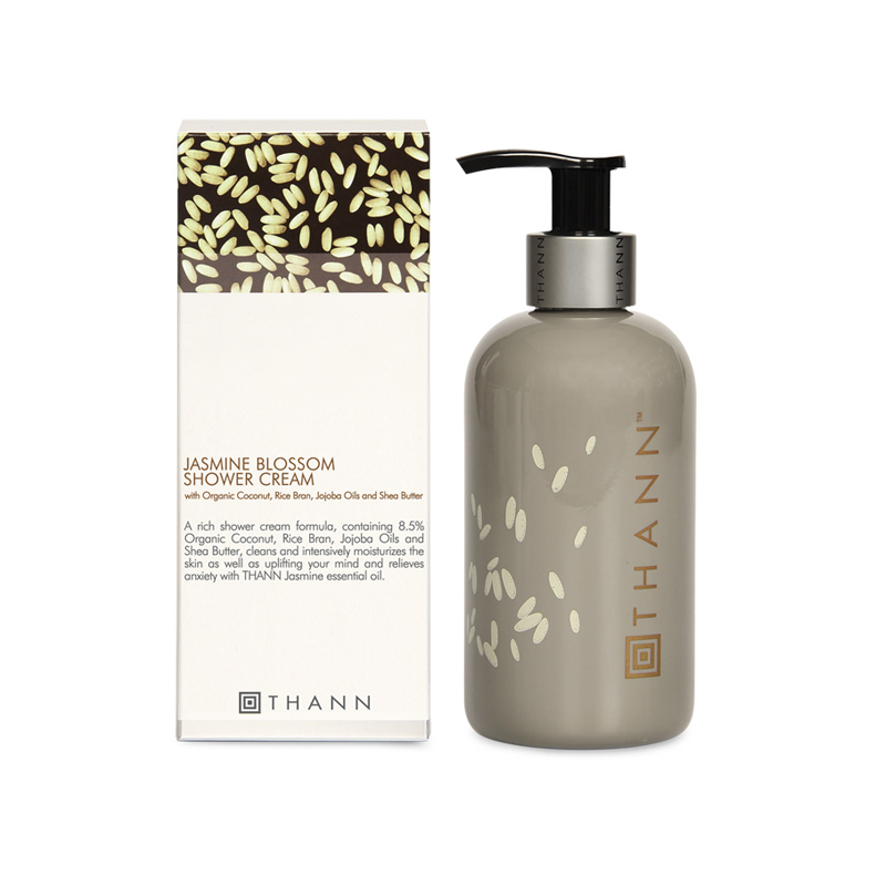 Jasmine Blossom Shower Cream 250ml - THANN Singapore