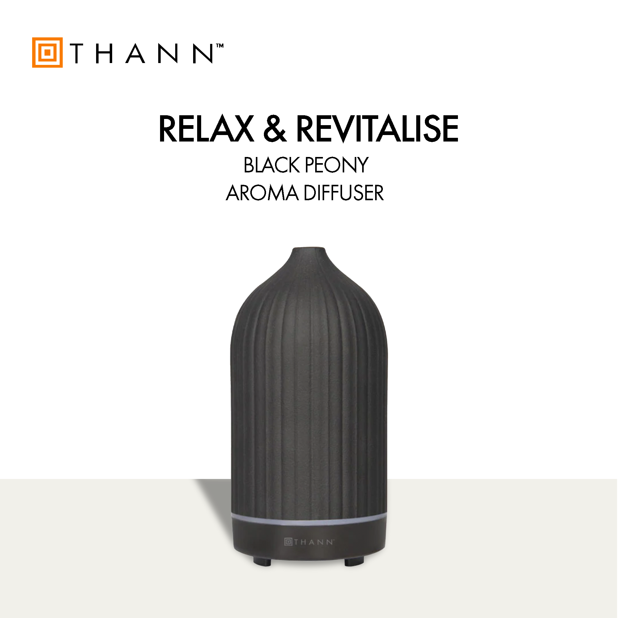 Black Peony Aroma Diffuser THANN Singapore