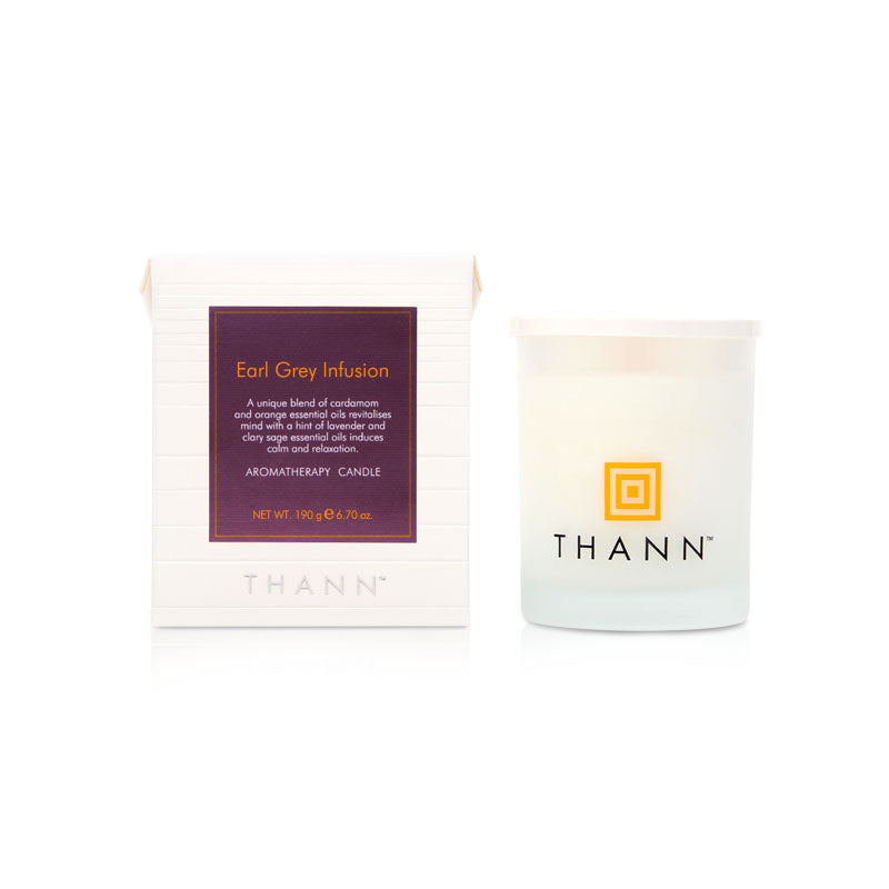 Earl Grey Aromatherapy Candle 190g - THANN Singapore