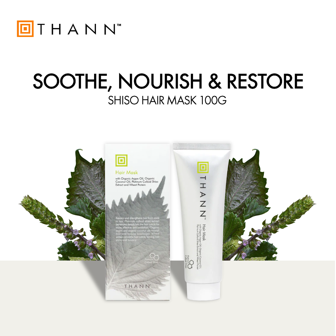 Shiso Hair Mask 100g - THANN Singapore